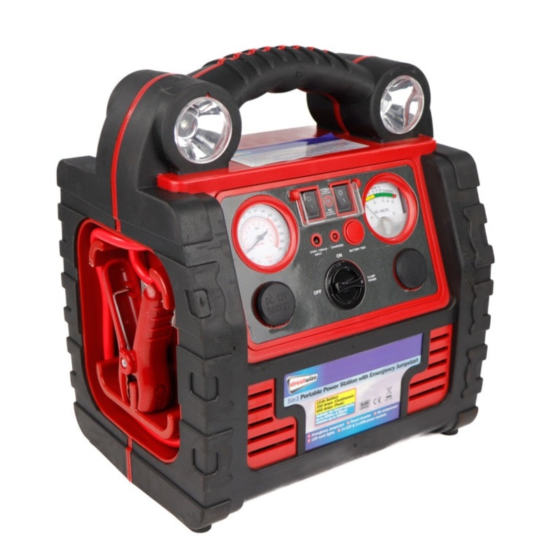 Streetwize 6 in 1 Power Pack With Lights 12v