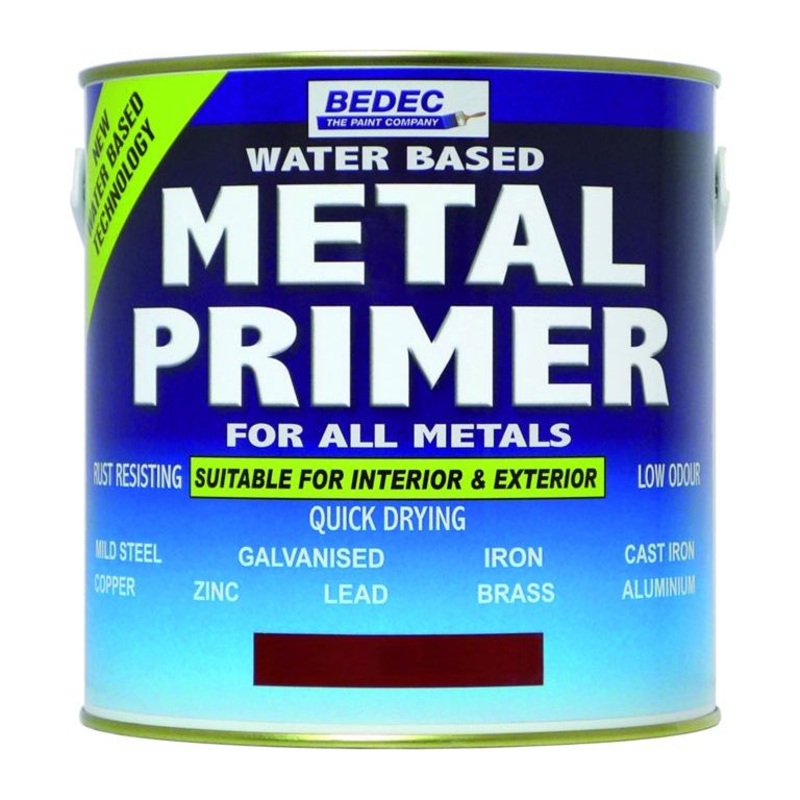 Bedec All Metals Primer 750ml|Red Oxide