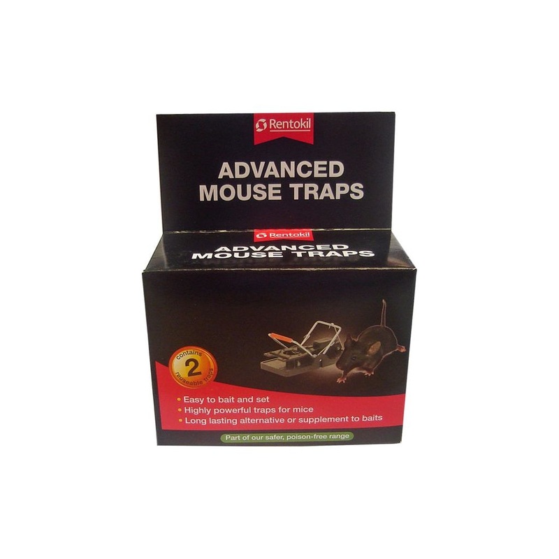 Rentokil Advanced Mouse Trap|Twin Pack