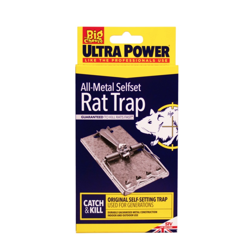 Ultra Power All Metal Self-Set Rat Trap