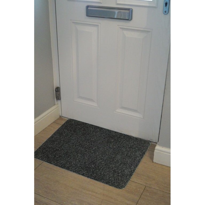 Groundsman Basic Ribbed Indoor Doormat 50 x 80cm