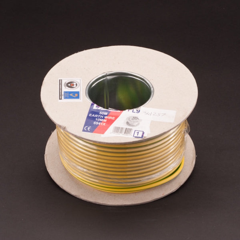 PX BASEC 1 Core Cable – Green & Yellow