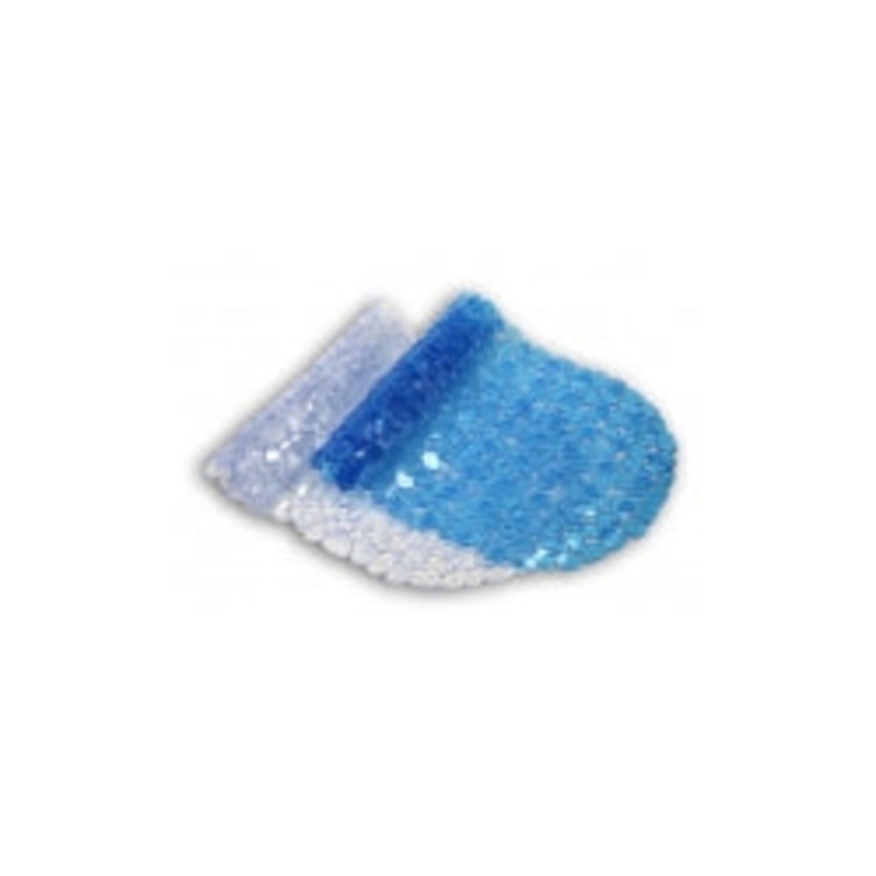 Blue Canyon Bath Mat|Clear|Clear