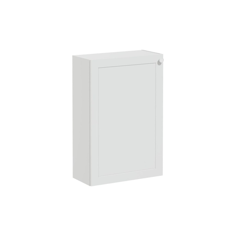 VitrA Root Classic 55cm 1 Door Slim Lower/Base Unit (LH Hinge) – Matt Light Grey