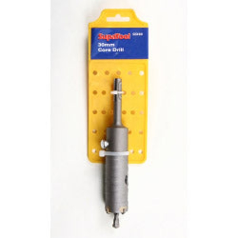 SupaTool Core Drill & Arbor|30mm|40mm|50mm|65mm|80mm|110mm