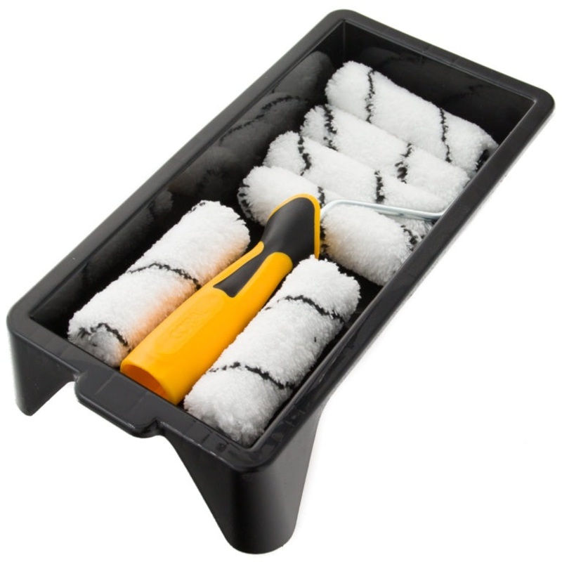 Coral Easy Coater Microfibre 4 Roller Set