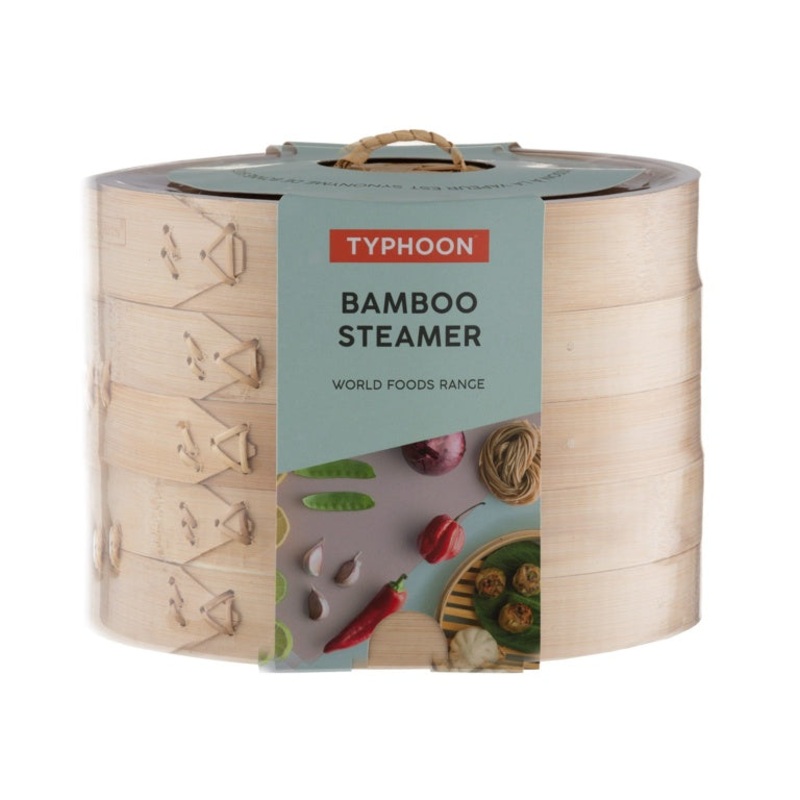 Typhoon Double Tier Bamboo Steamer  8