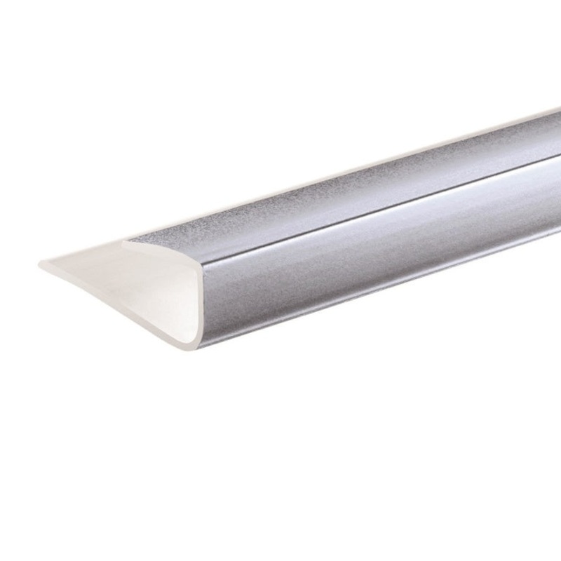 Giavani End Caps 10mm x 2.7m|Chrome|White
