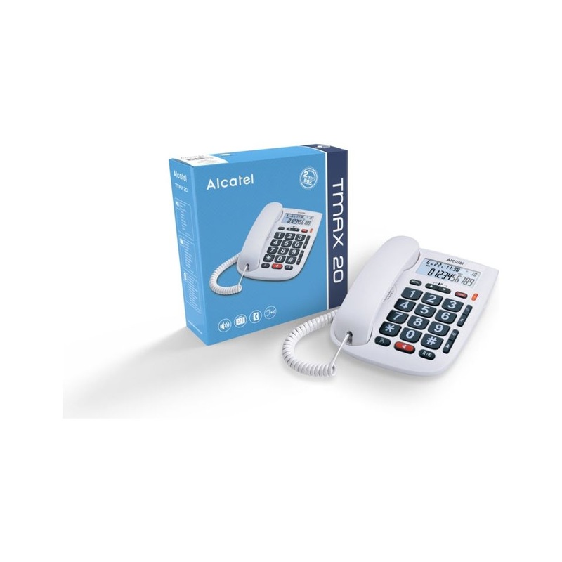 Alcatel Extra Comfort White Telephone