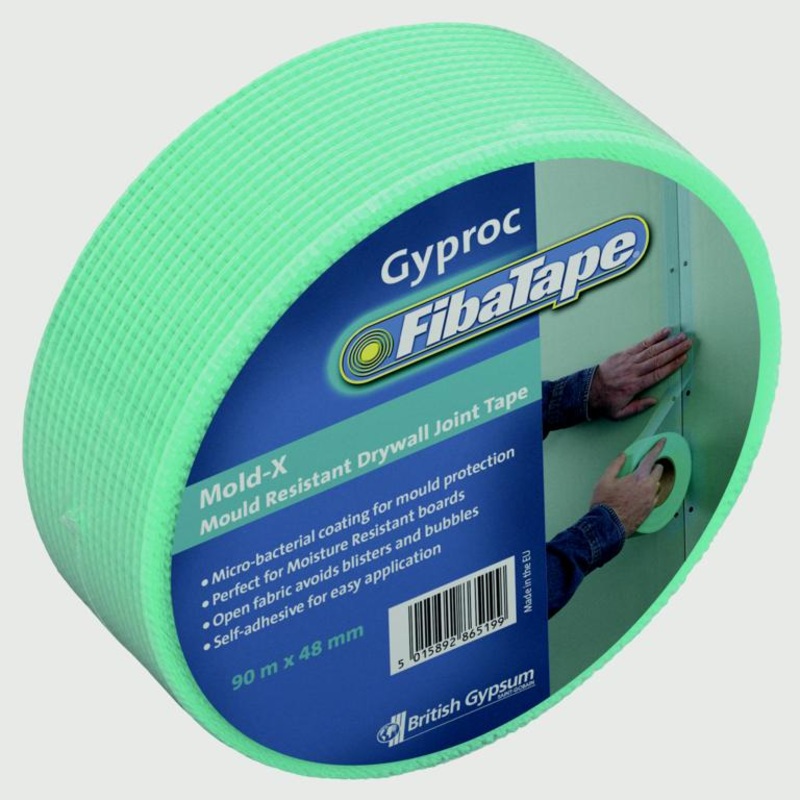 Gyproc Fibatape Mold-X|90m|90m