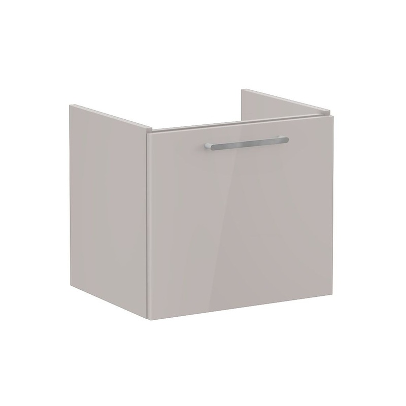 VitrA Root Flat 60cm 1 Drawer Washbasin Unit – Bright Sahara Beige