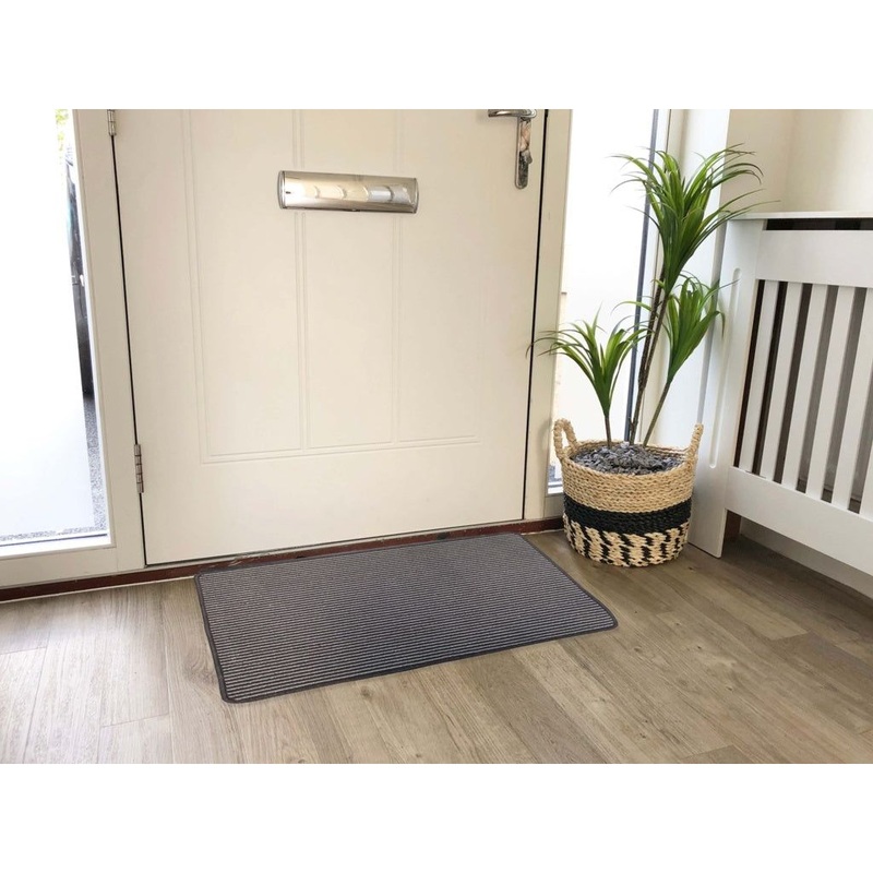 Groundsman Grey Stripe Mat|50 x 75mm