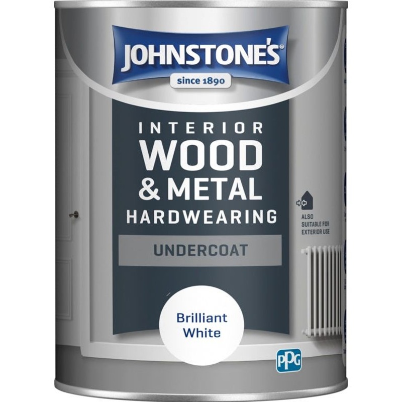 Johnstone’s Hardwearing Undercoat – Brilliant White