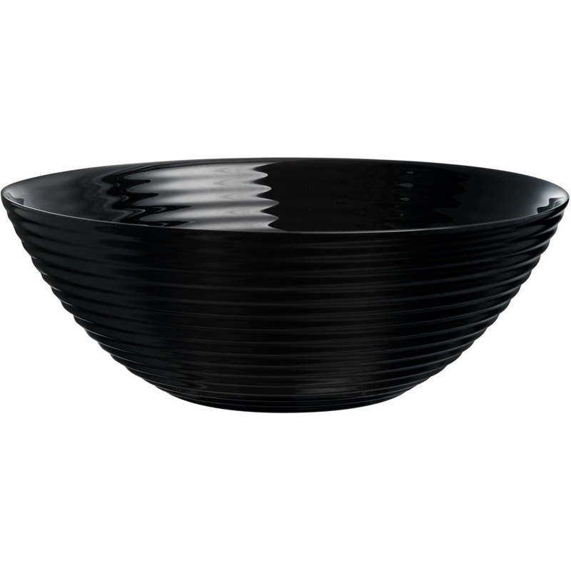 Luminarc Harena Salad Bowl|Black 27cm|White 27cm