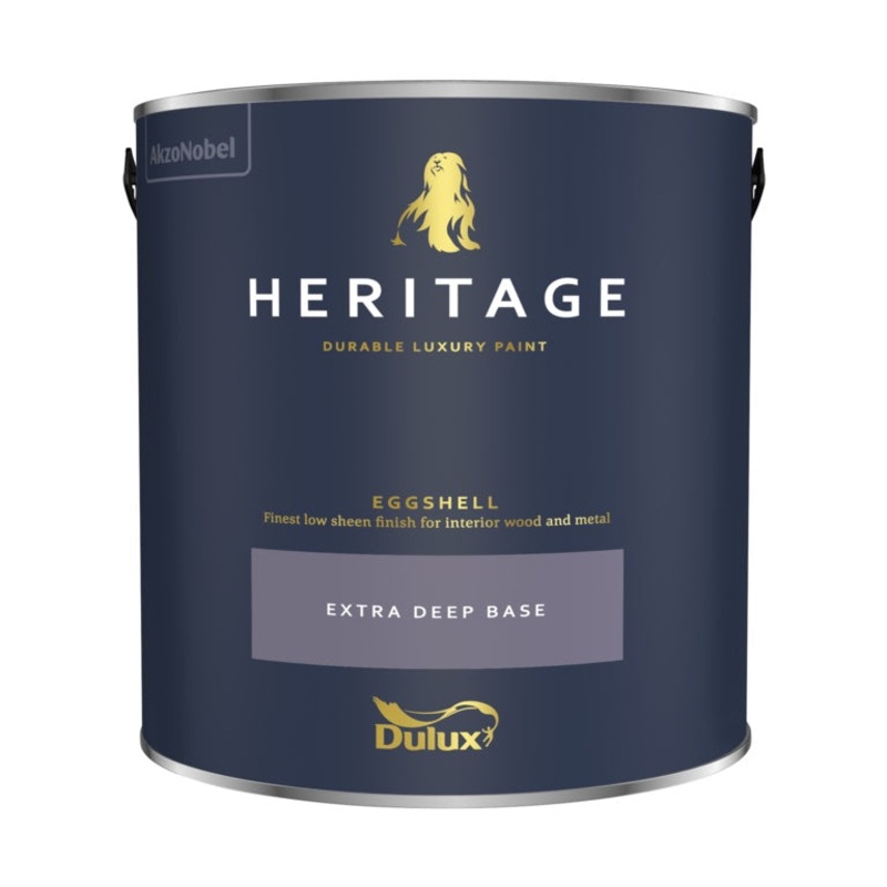 Dulux Heritage Eggshell 2.5L|Extra Deep Base|Light Base