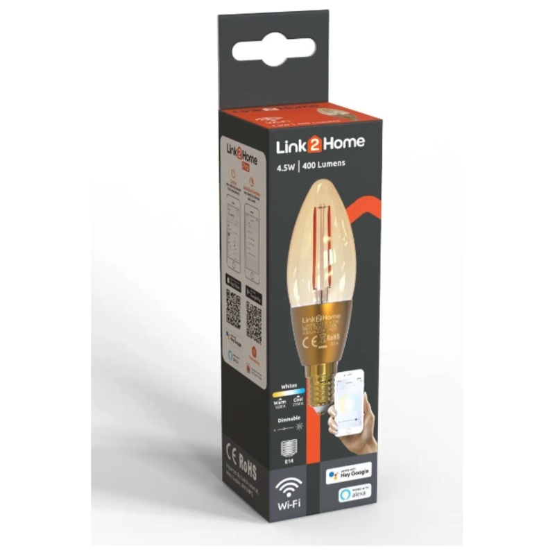 Link2Home Indoor Filament Style Wifi Lamp
