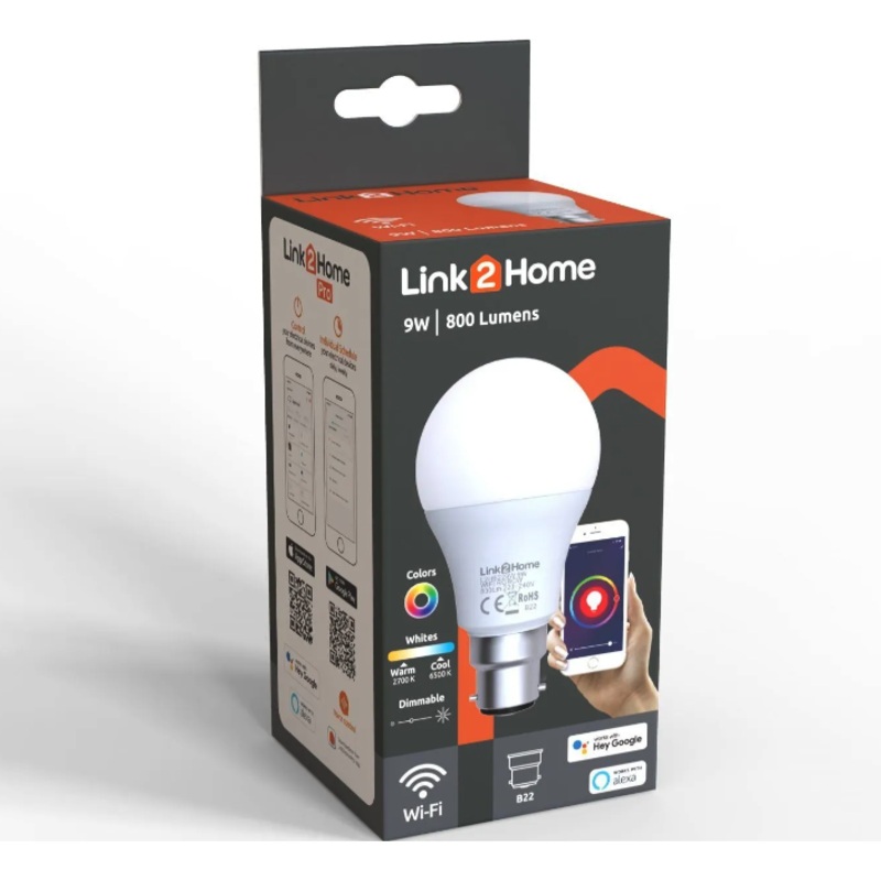 Link2Home Smart Colour Change Indoor Lamp