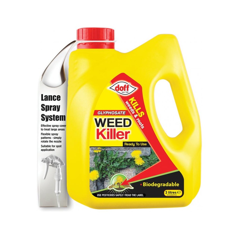 Doff Knockdown Weedkiller|3L|3L