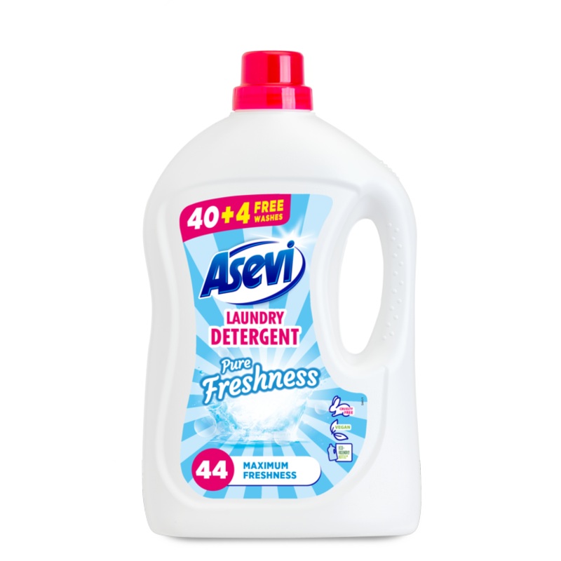 Asevi Laundry Detergent 2.4L|Pure Freshness|Rosehip