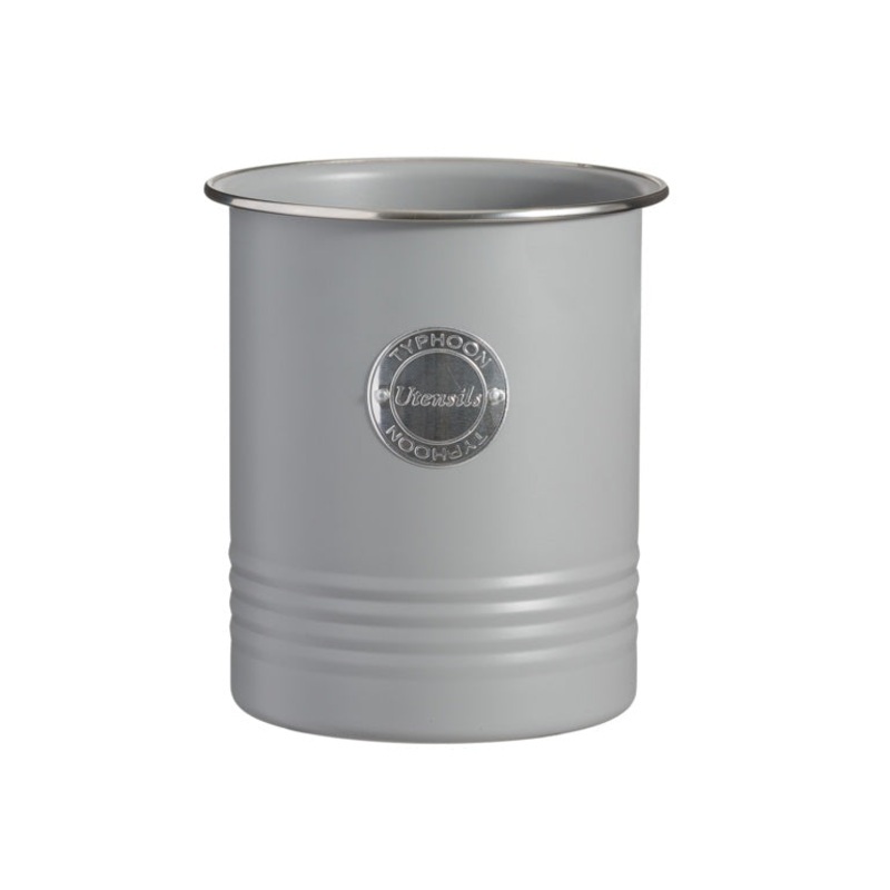 Typhoon Living Utensil Jar  Grey