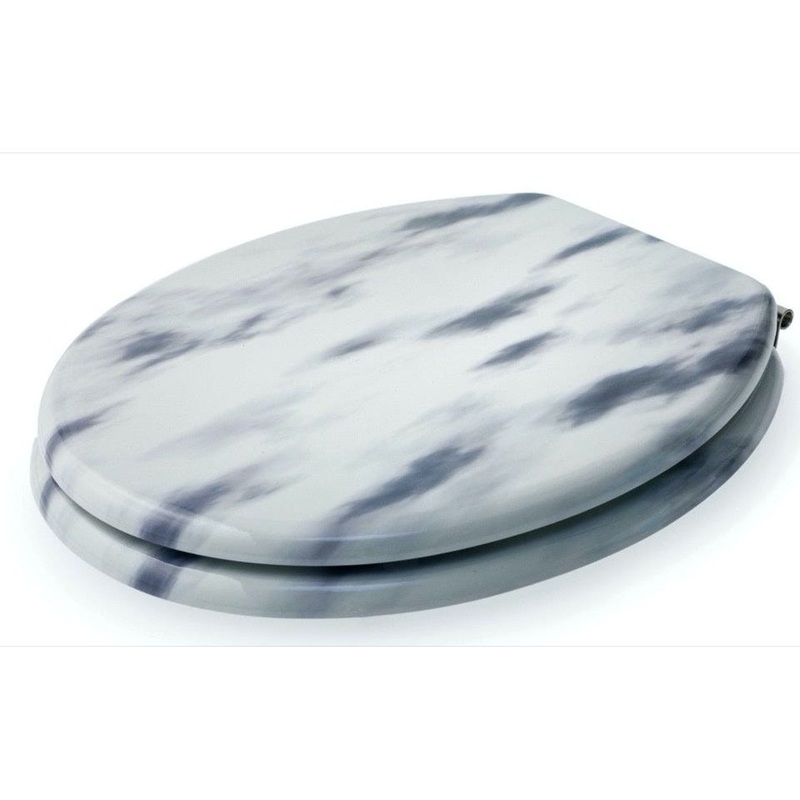 Blue Canyon MDF Toilet Seat|Marble Effect