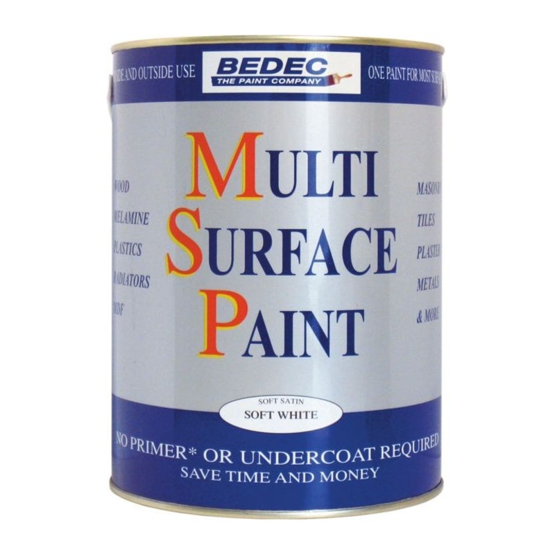 Bedec MSP Soft Matt 2.5L|Black|Light Grey