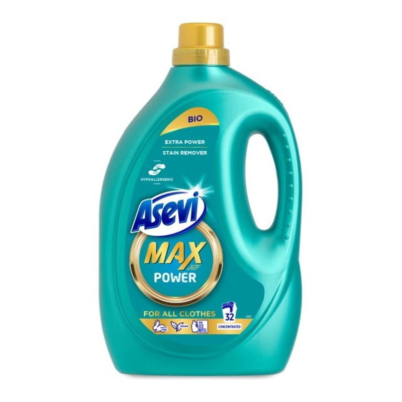 Asevi Max Power Detergent|32 Wash|50 Wash