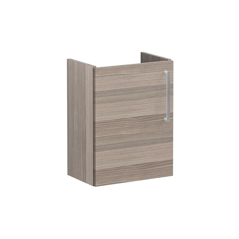 VitrA Root Flat 40cm 1 Door Wall Hung Slim Washbasin Unit (LH Hinge) – Cordoba