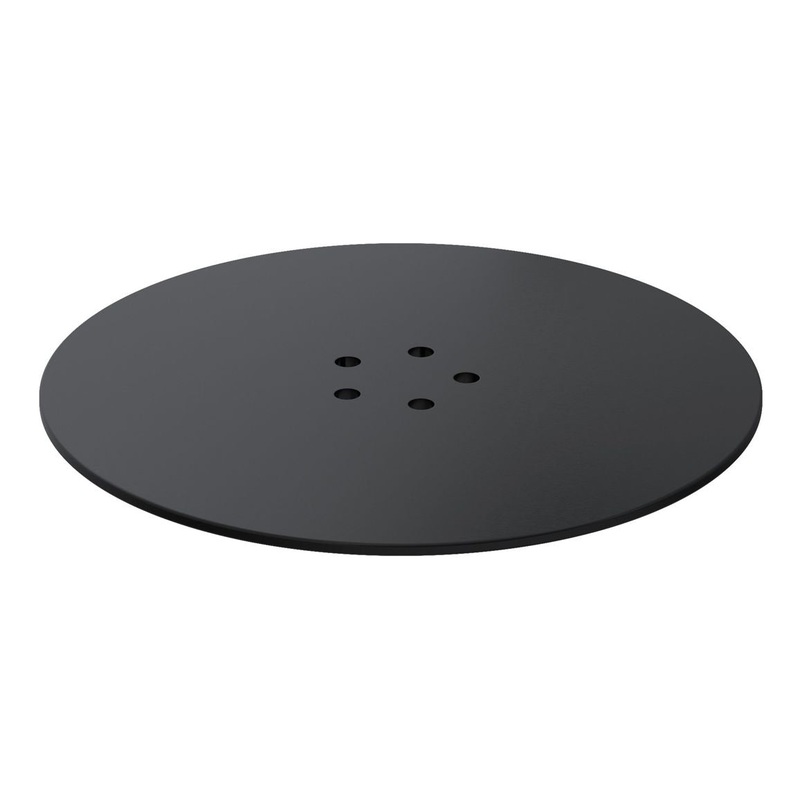 Low Profile Tray Waste Cover – Matt Black