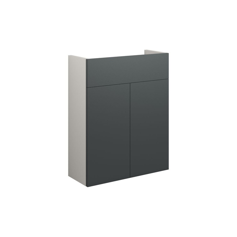 Paddock 500mm Slim Basin Unit – Matt Graphite Grey