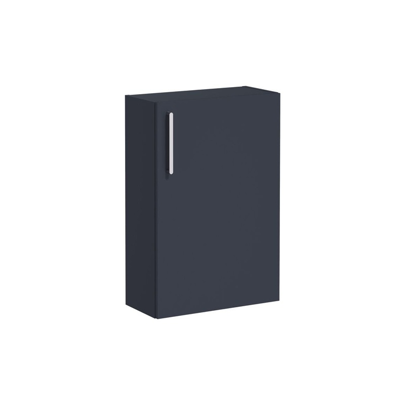 VitrA Root Flat 55cm 1 Door Slim Lower/Base Unit (RH Hinge) – Matt Dark Blue