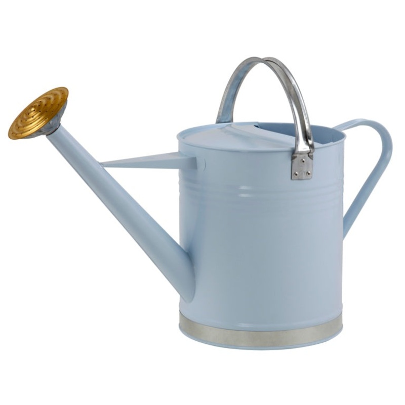 Ambassador Metal Watering Can|Blue 2 Gallon|Cream  2 Gallon|Green 2 Gallon