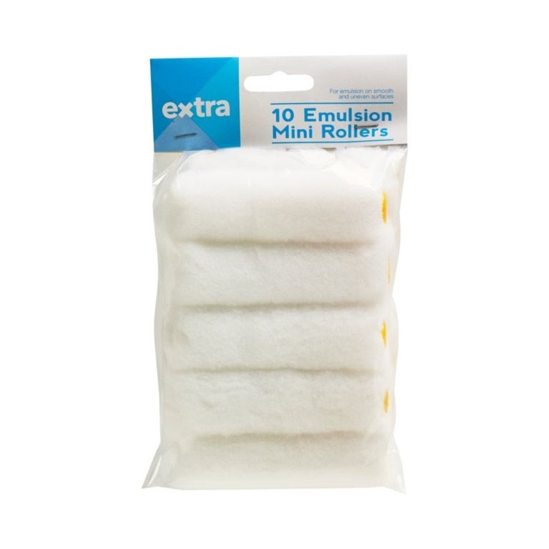 Extra Mini Roller Sleeves|4 Emulsion