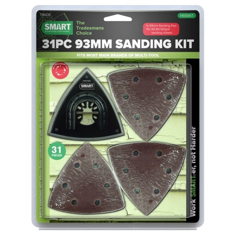 Smart Multi Tool Sanding Kit 31 Piece