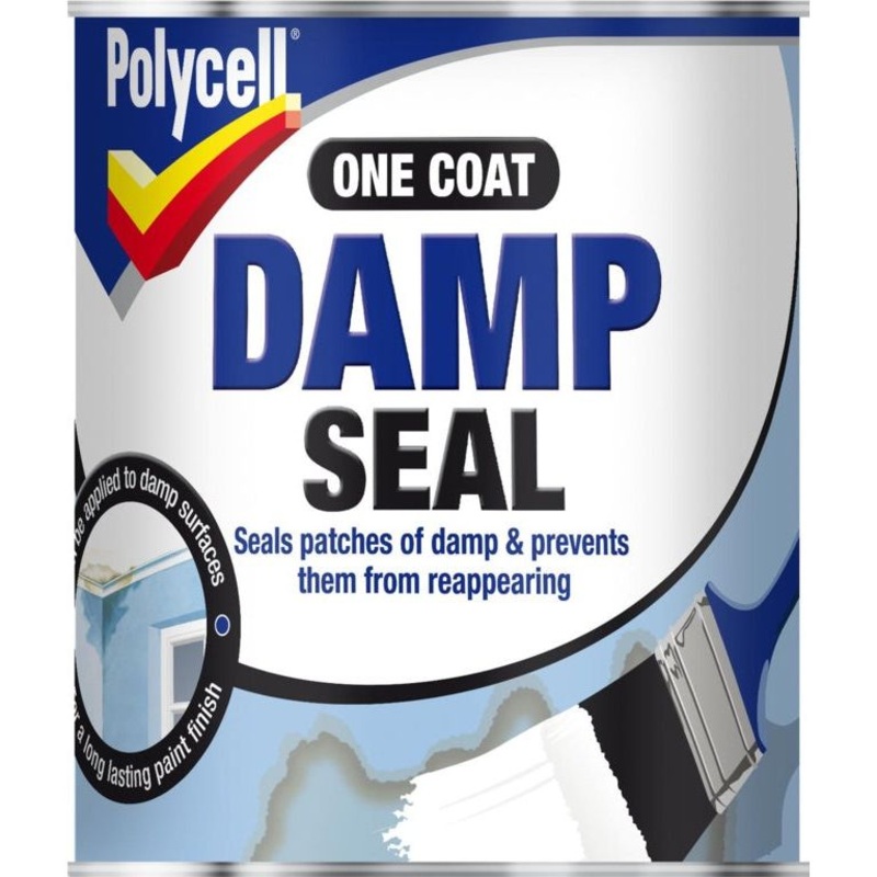 Polycell One Coat Damp Seal|1L|500ml