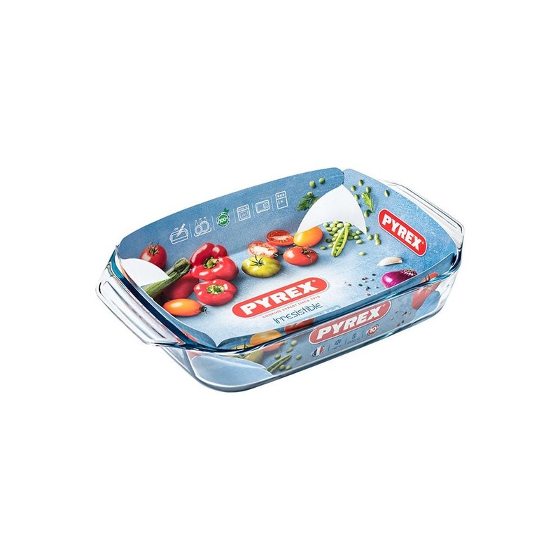 Pyrex Optimum Rectangular Roaster 39×25