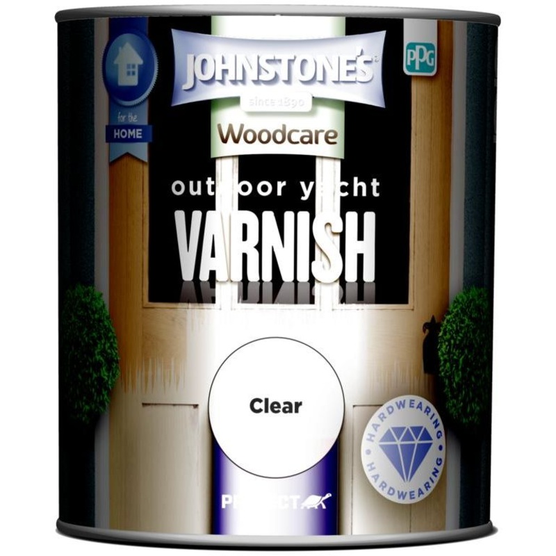 Johnstone’s Outdoor Yacht Varnish Gloss 750ml