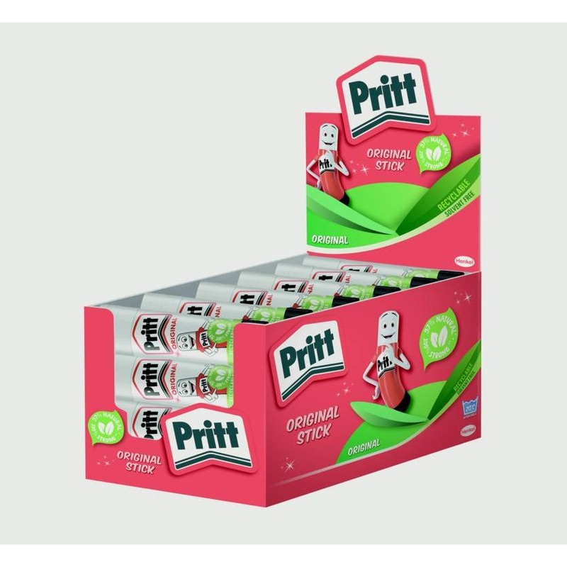 Pritt Original Stick 22g|Display Box of 24|Triple Pack