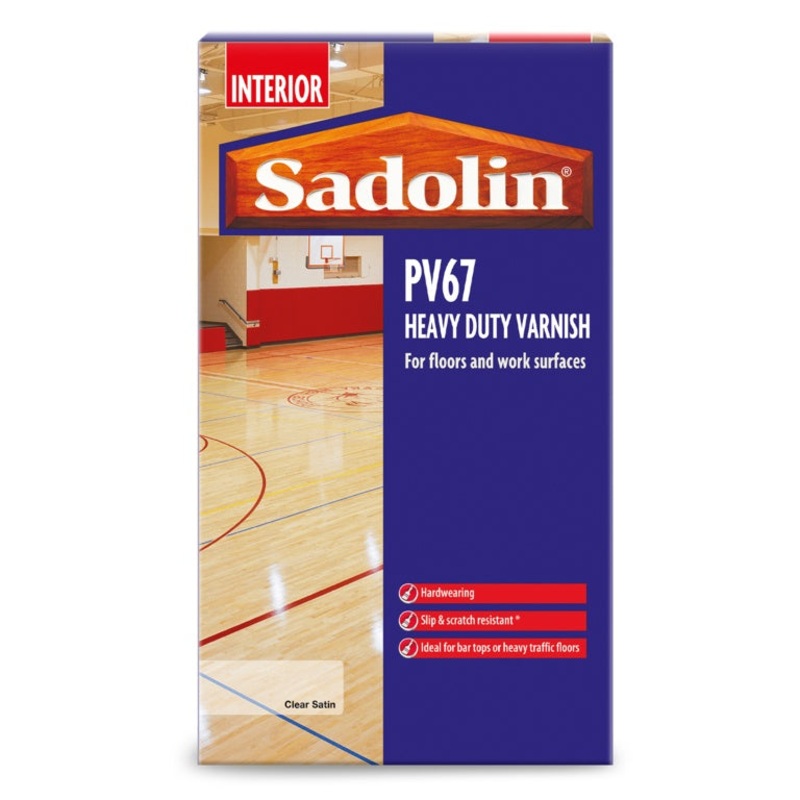 Sadolin PV67 Heavy Duty Varnish Satin 1L