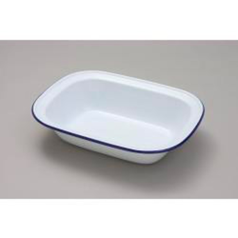 Falcon Pie Dish Oblong – Traditional White