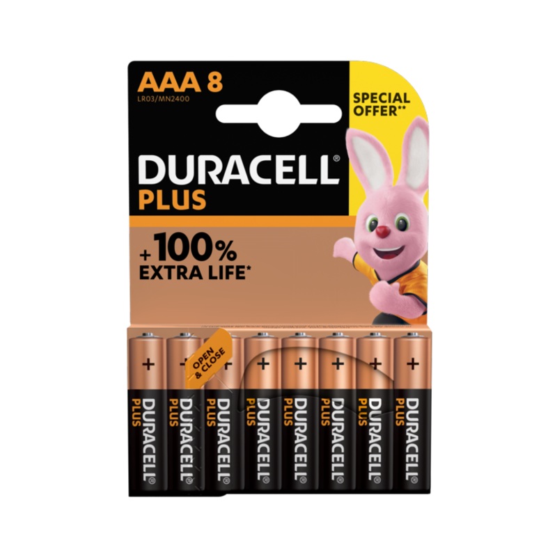 Duracell Plus Power AAA Special Offer Pack