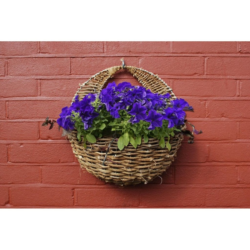 Ambassador Rattan Wall Basket|16