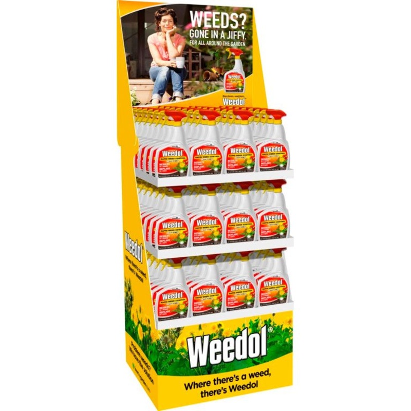 Weedol Rapid RTU 1L  Display Unit of 96