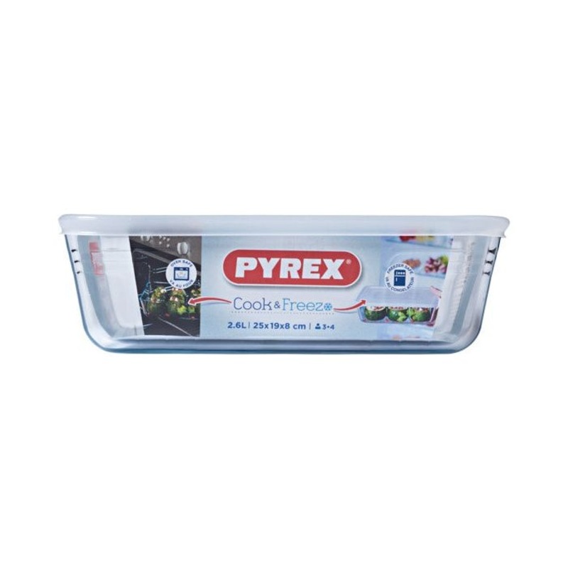 Pyrex Rectangular Dish With Lid