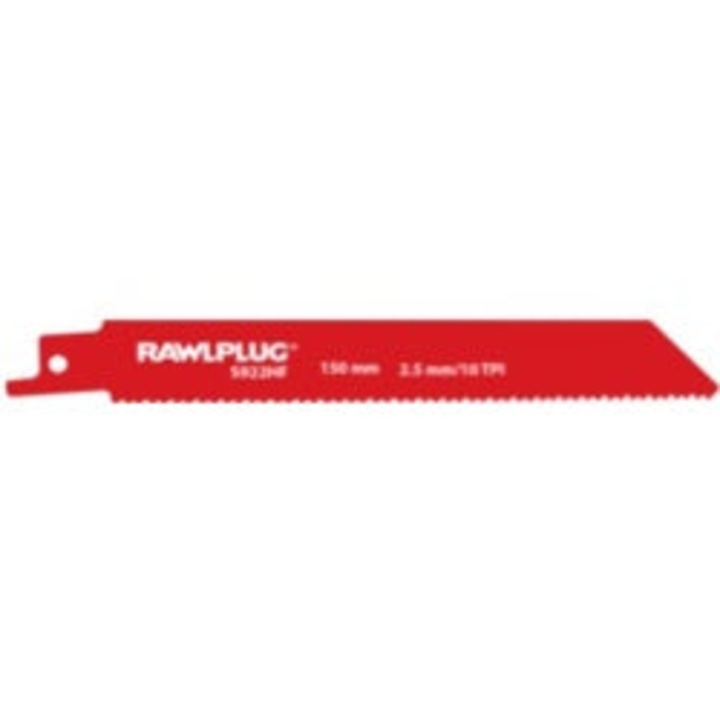 Rawlplug Recipro Saw Blades|Coarse Pack 5|Medium Pack 5