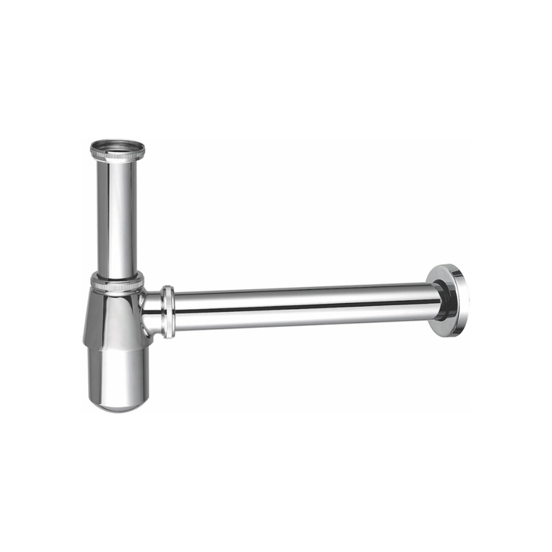 Scudo Round Bottle Trap Chrome