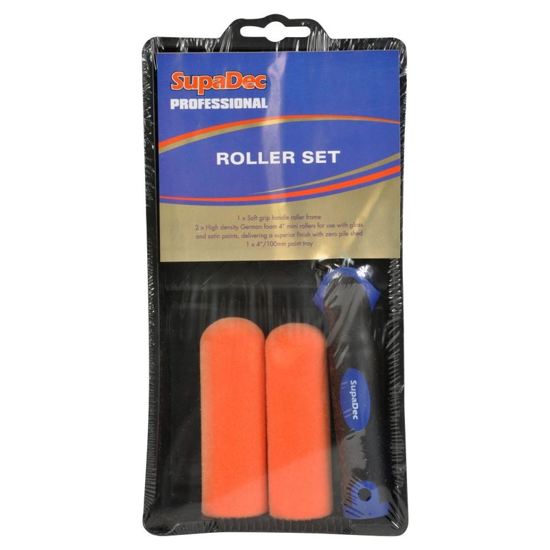 SupaDec Roller Set – 4 Piece