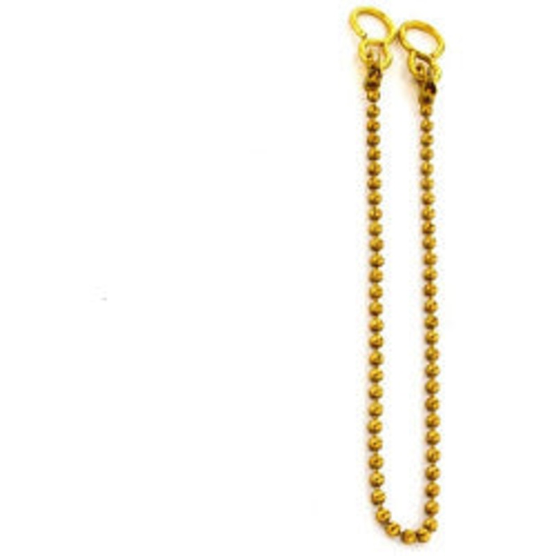Securit Sink Chain Ball Brass|300mm – Pack of 10