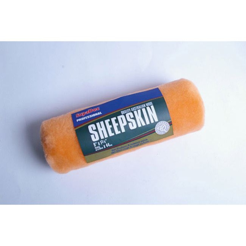 SupaDec Sheep Skin Roller Refill (9 x 1.75 / 255mm x 44mm)