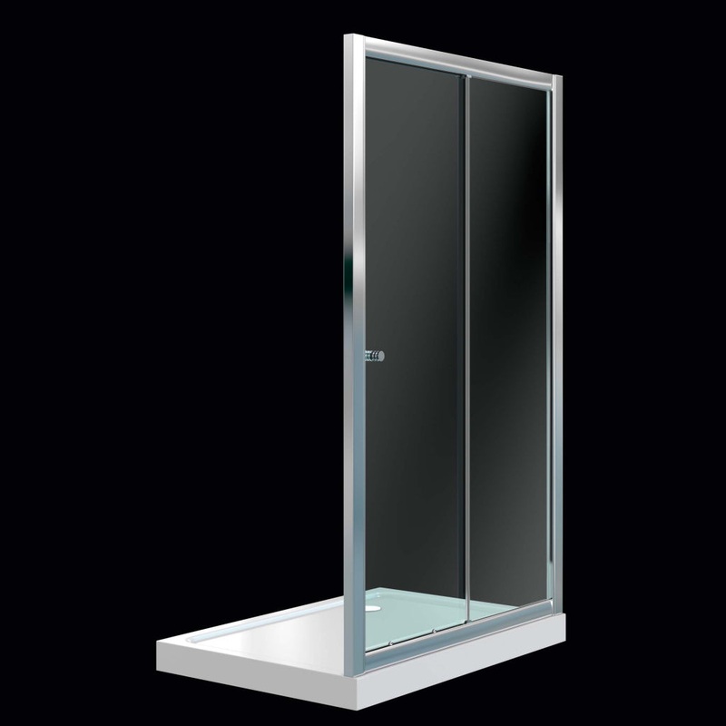 SupaPlumb Sliding Shower Door  1850 x 1200mm